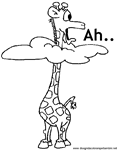 Simpatica giraffa