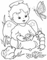 Disegni feste: angelo